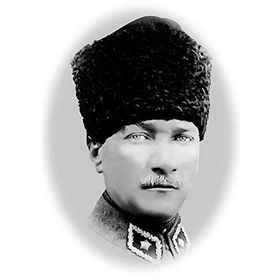 Çerçevelet Karakalem Atatürk Portresi 70x100 cm