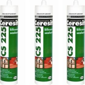 Ceresit CS 225 3x280 gr Beyaz Silikon Mastik