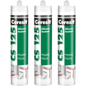 Ceresit CS 225 3x280 gr Beyaz Silikon Mastik