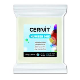 Cernit 027 Number One Polimer White Opaque 250 gr Kil