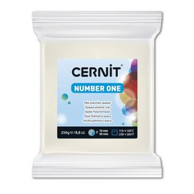 Cernit 027 Number One Polimer White Opaque 250 gr Kil