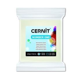 Cernit 027 Number One Polimer White Opaque 250 gr Kil