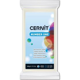 Cernit 027 Number One Polimer White Opaque 500 gr Kil
