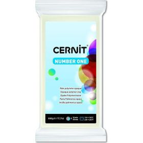 Cernit 027 Number One Polimer White Opaque 500 gr Kil