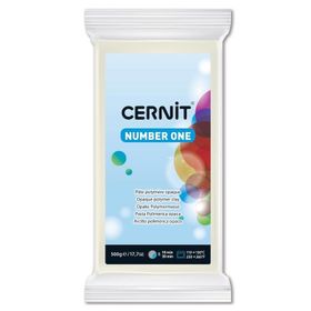 Cernit 027 Number One Polimer White Opaque 500 gr Kil