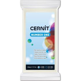 Cernit 027 Number One Polimer White Opaque 500 gr Kil
