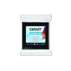 Cernit 100 Number One Black 250 gr Polimer Kil