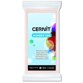 Cernit 100 Number One Black 500 gr Polimer Kil