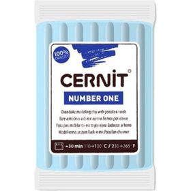 Cernit 214 Number One Sky Blue 56 gr Polimer Kil