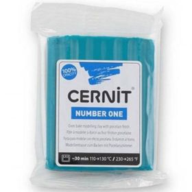Cernit 230 Duck Blue Number One 56 gr Polimer Kil