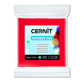 Cernit 400 Number One Red 250 gr Polimer Kil