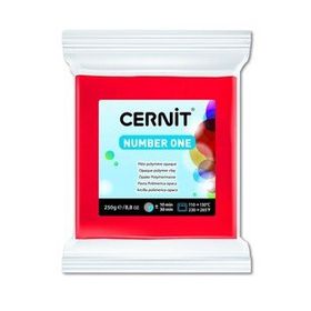 Cernit 400 Number One Red 250 gr Polimer Kil