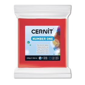 Cernit 400 Number One Red 250 gr Polimer Kil