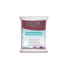 Cernit 411 Wine Red 56 gr Translucent Polimer Kil
