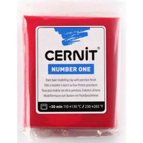 Cernit 420 Number One Carmine Red 56 gr Polimer Kil