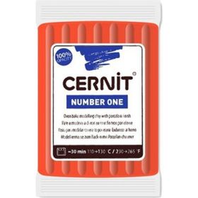 Cernit 428 Number One Poppy Red 56 gr Polimer Kil