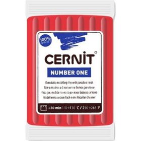 Cernit 463 Number One X Mas Red 56 gr Polimer Kil