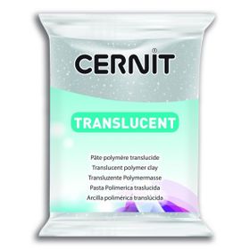 Cernit 56 gr 080 Glitter Silver Translucent Transparan Polimer Kil