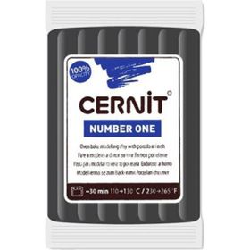 Cernit 56 gr 100 Black Number One Polimer Kil