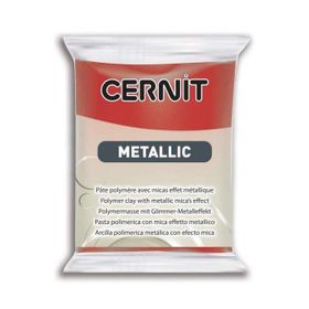 Cernit 56 gr Metalic Red Polimer Kil
