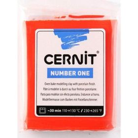 Cernit 56428 Number One Poppy Red 56 gr Polimer Kil