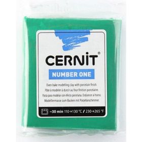 Cernit 56600 Number One Green 56 gr Polimer Kil
