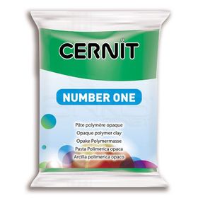 Cernit 56600 Number One Green 56 gr Polimer Kil