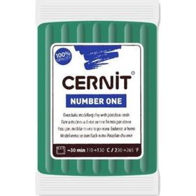 Cernit 56600 Number One Green 56 gr Polimer Kil