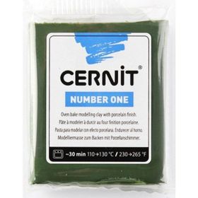 Cernit 56645 Number One Olive 56 gr Polimer Kil
