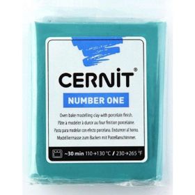 Cernit 56676 Number One Turquoise Green 56 gr Polimer Kil