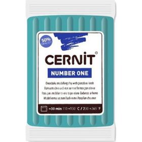 Cernit 56676 Number One Turquoise Green 56 gr Polimer Kil