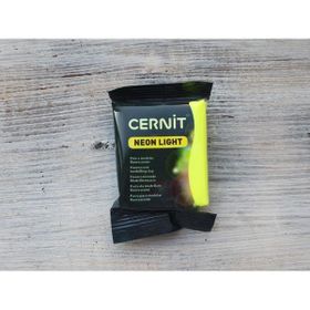 Cernit 56700 Neon Light Neon Yellow 56 gr Polimer Kil