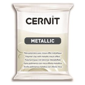 Cernit 5784055 Metallic Pearl White 56 GR Fırınlanır Hamur