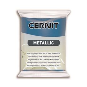 Cernit 5784057 Metallic Blue 56 gr Fırınlanır Hamur
