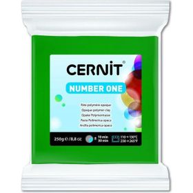 Cernit 600 Number One Green 250 gr Polimer Kil