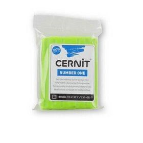 Cernit 601 Number One Lime Green 56 gr Polimer Kil