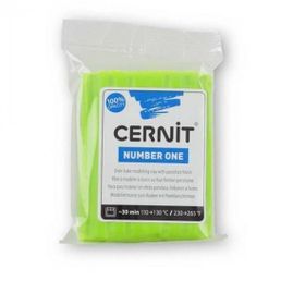 Cernit 601 Number One Lime Green 56 gr Polimer Kil