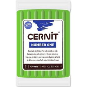 Cernit 611 Number One Light Green 56 gr Polimer Kil