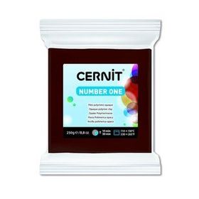 Cernit 800 Number One Kahverengi 250 gr Polimer Kil