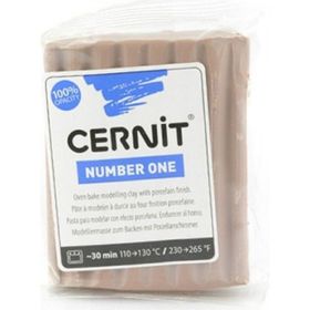 Cernit 812 Number One Boz Kahverengi 56 gr Polimer Kil