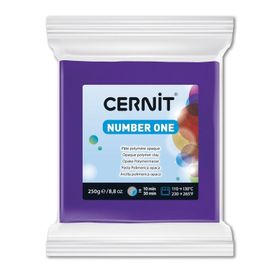 Cernit 900 Number One Mor 250 gr Polimer Kil