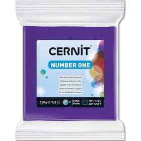 Cernit 900 Number One Mor 250 gr Polimer Kil