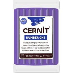 Cernit 900 Number One Mor 56 gr Polimer Kil