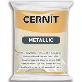 Cernit Metallic Altın Rengi 56 gr Polimer Kil