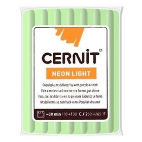 Cernit Neon Green Polimer Kil