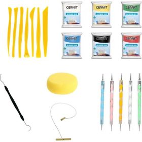 Cernit Number One 56 gr 6'lı Polimer Kil Profesyonel Set