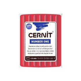 Cernit Number One N:420 Carmine Red 56 gr Polimer Kil