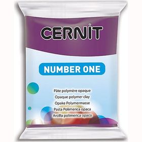 Cernit Number One Purple 56 gr Polimer Kil