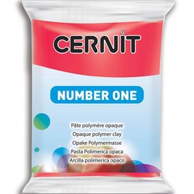 Cernit Number One Red 56 gr Polimer Kil