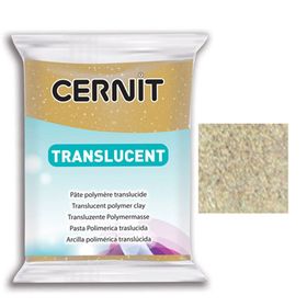 Cernit Translucent 050 Glitter Gold 56gr Polimer Kil